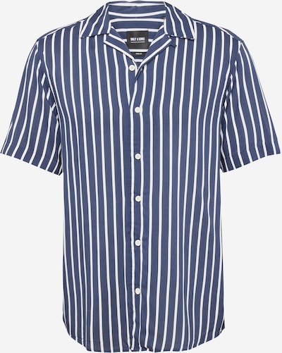 Only & Sons Camisa 'WAYNE' en azul noche / blanco, Vista del producto