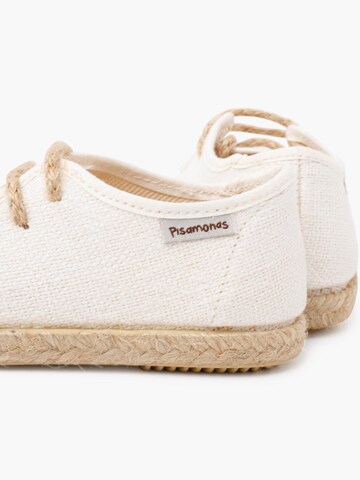 Scarpa bassa di Pisamonas in bianco