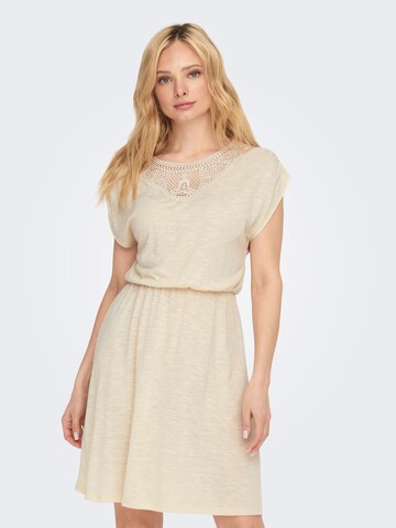 JDY Kleid 'DODO' in Beige: predná strana