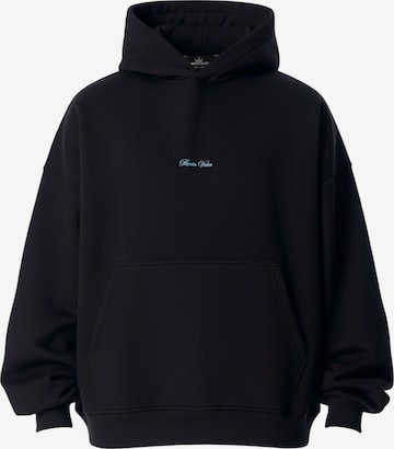 MARTIN VALEN Sports sweatshirt in Black: front
