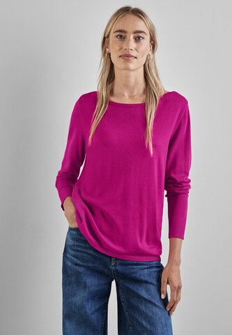 STREET ONE Pullover in Pink: Vorderseite