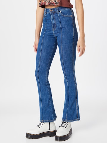 Dr. Denim Flared Jeans 'Moxy' in Blauw: voorkant