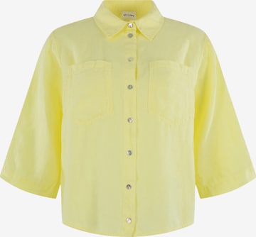 Bellamy Gallery Bluse 'Juno' in Gelb: Vorderseite