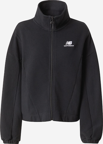 new balance Trainingsjacke 'Athletics Track' in Schwarz: predná strana