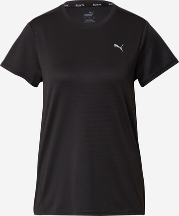 PUMA Funktionsbluse i sort: forside