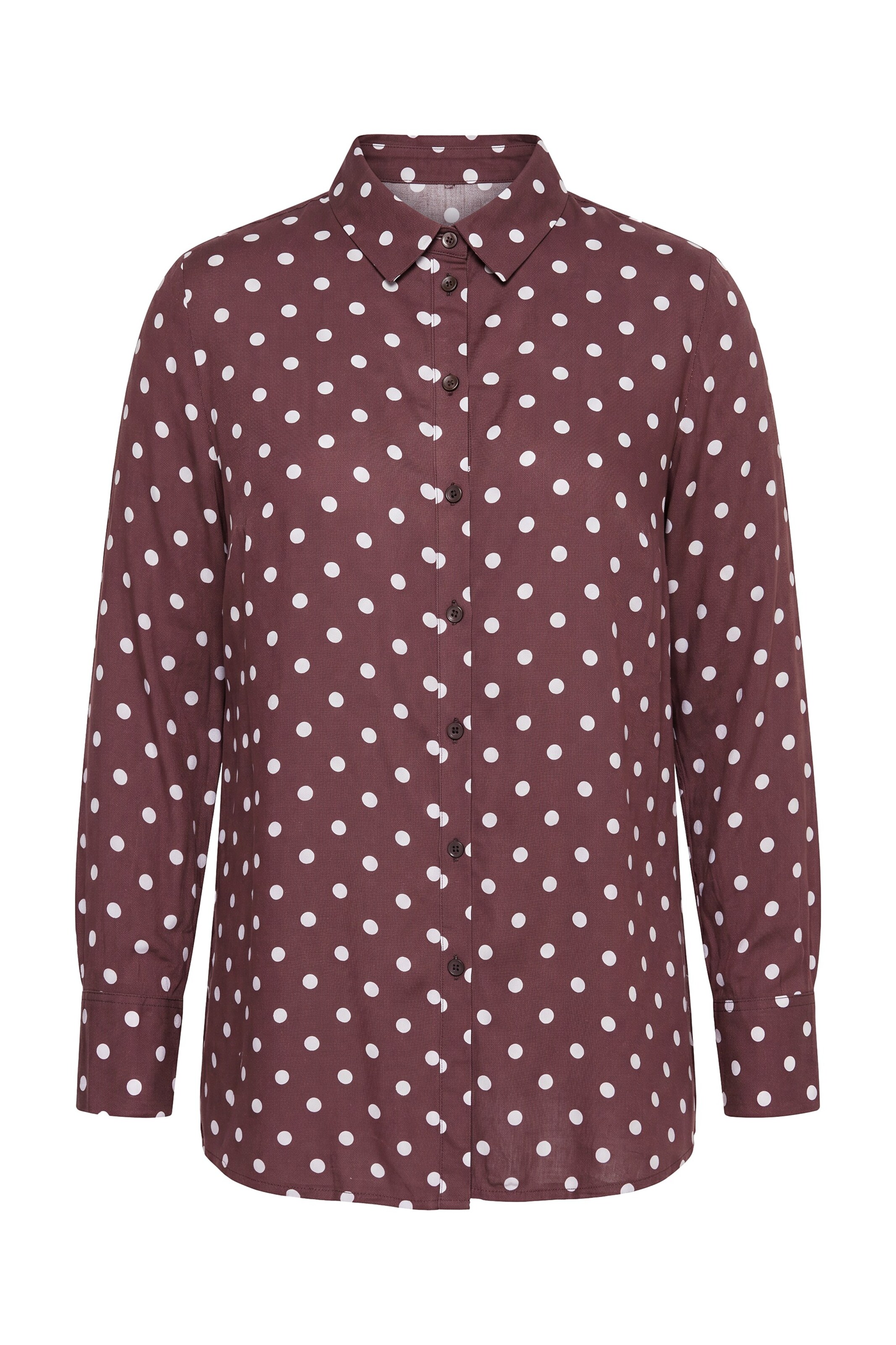 Studio Untold Bluse in Braun: Vorderseite