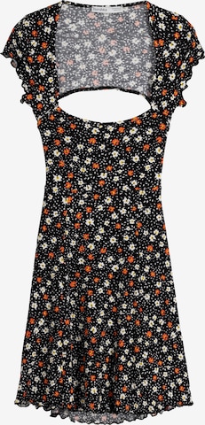 Bershka Dress in Black: front