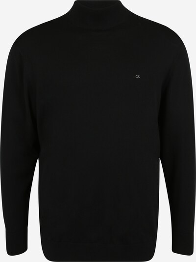 Calvin Klein Big & Tall Пуловер в черно / бяло, Преглед на продукта