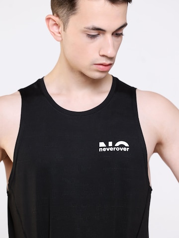 neverover - Camiseta funcional 'AeroKnit' en negro