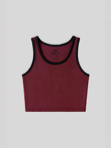 Tommy Life Top in Red: front