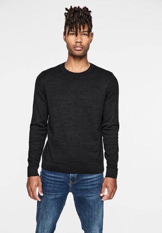 Street One MEN Pullover in Grau: Vorderseite