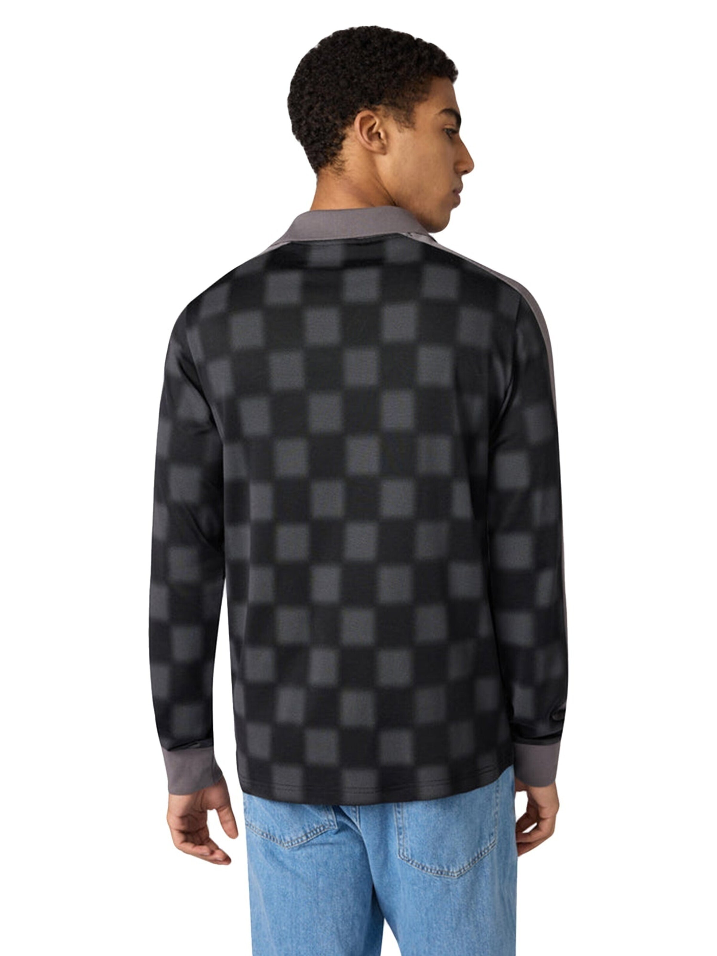 Champion Bluser & t-shirts 'LONG SLEEVE POLO T-SHIRT' i sort