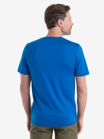 ICEBREAKER T-shirt 'Natural' i blå