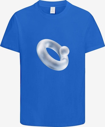 HUSKSWARE Shirt in Blau: Vorderseite