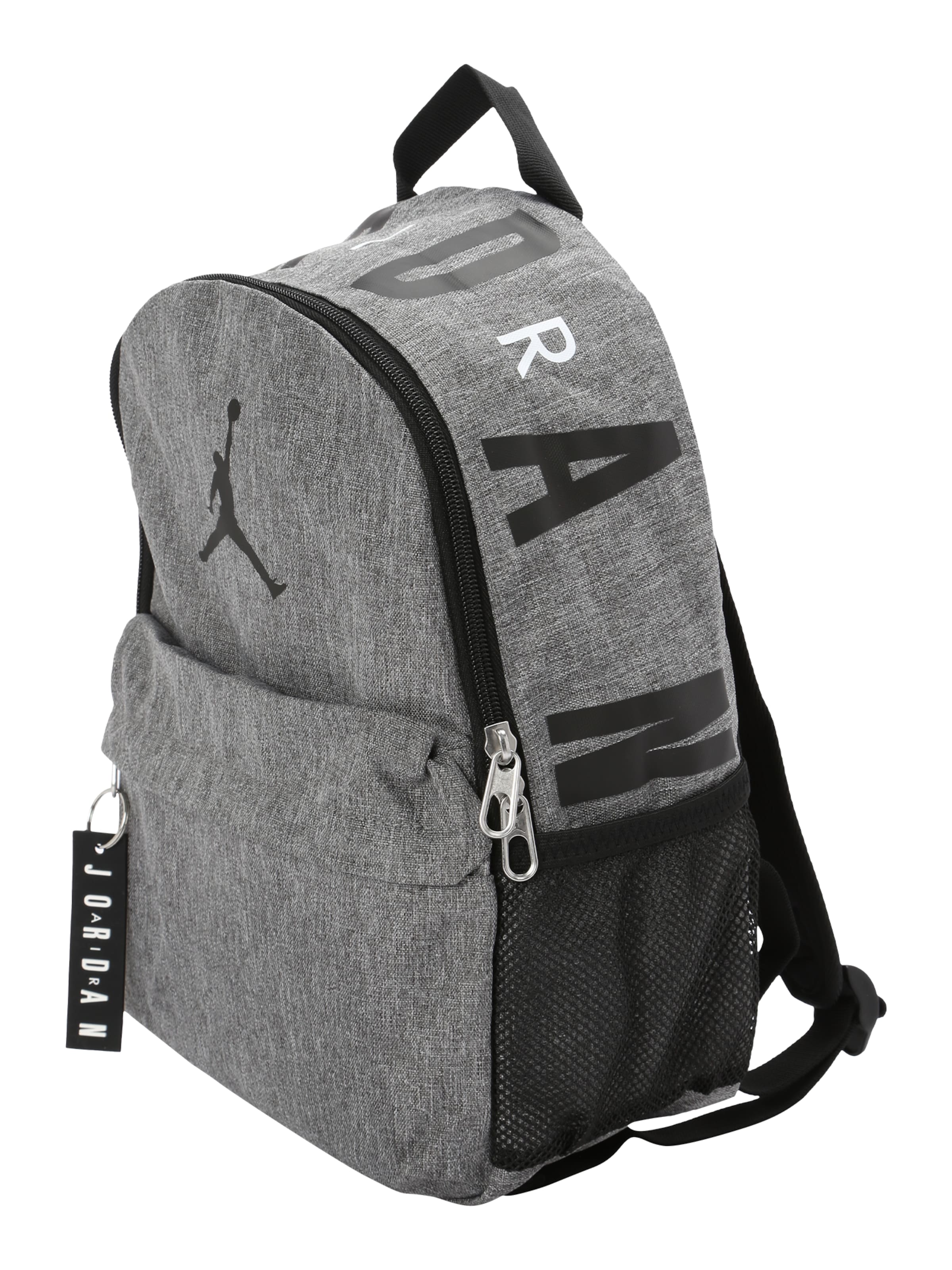 Jordan Σακίδιο πλάτης 'AIR JORDAN MINI BACKPACK' σε γκρι: μπροστά