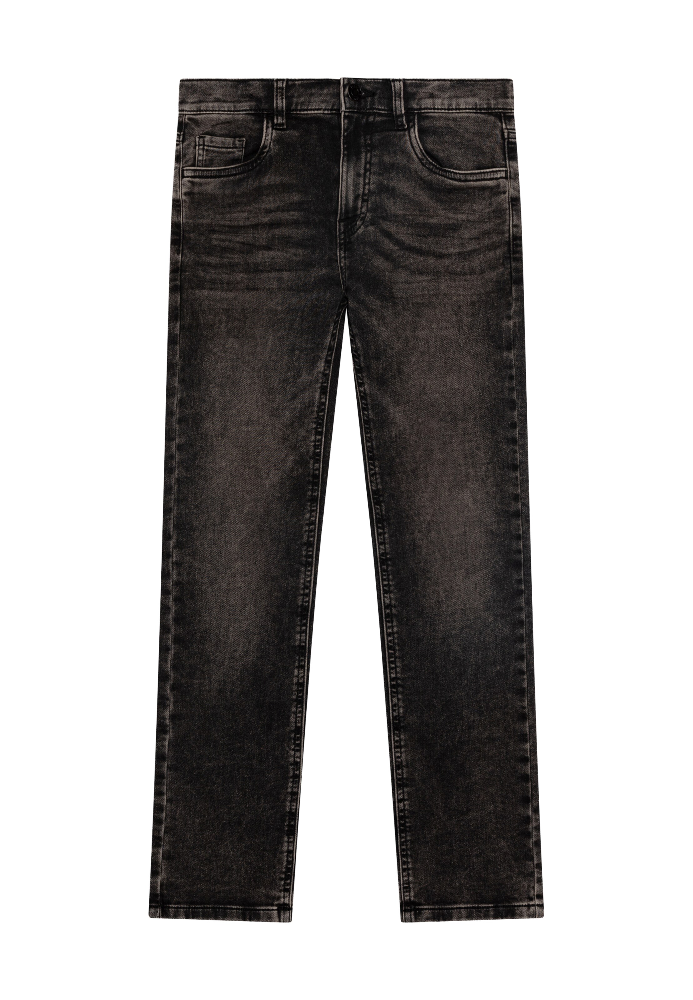 Lindex Regular Jeans 'Staffan' in Schwarz: Vorderseite