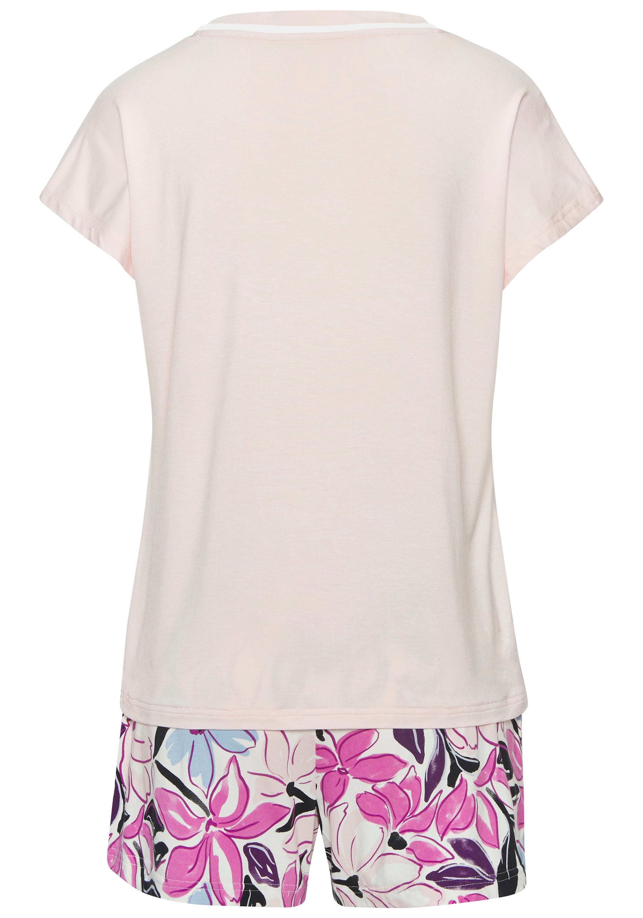 LASCANA Шорты в Ярко-розовый