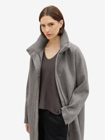 TOM TAILOR Between-Seasons Coat in Grey