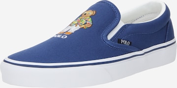 Polo Ralph Lauren Slip-ons 'KEATON' in Blauw: voorkant