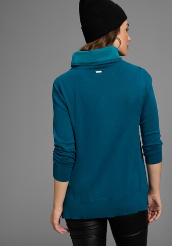 LAURA SCOTT Pullover in Blau