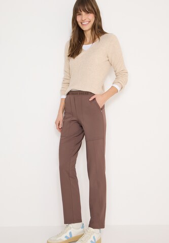 CECIL Tapered Pants in Brown