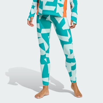 ADIDAS TERREX Sportunterhose in Grün: Vorderseite