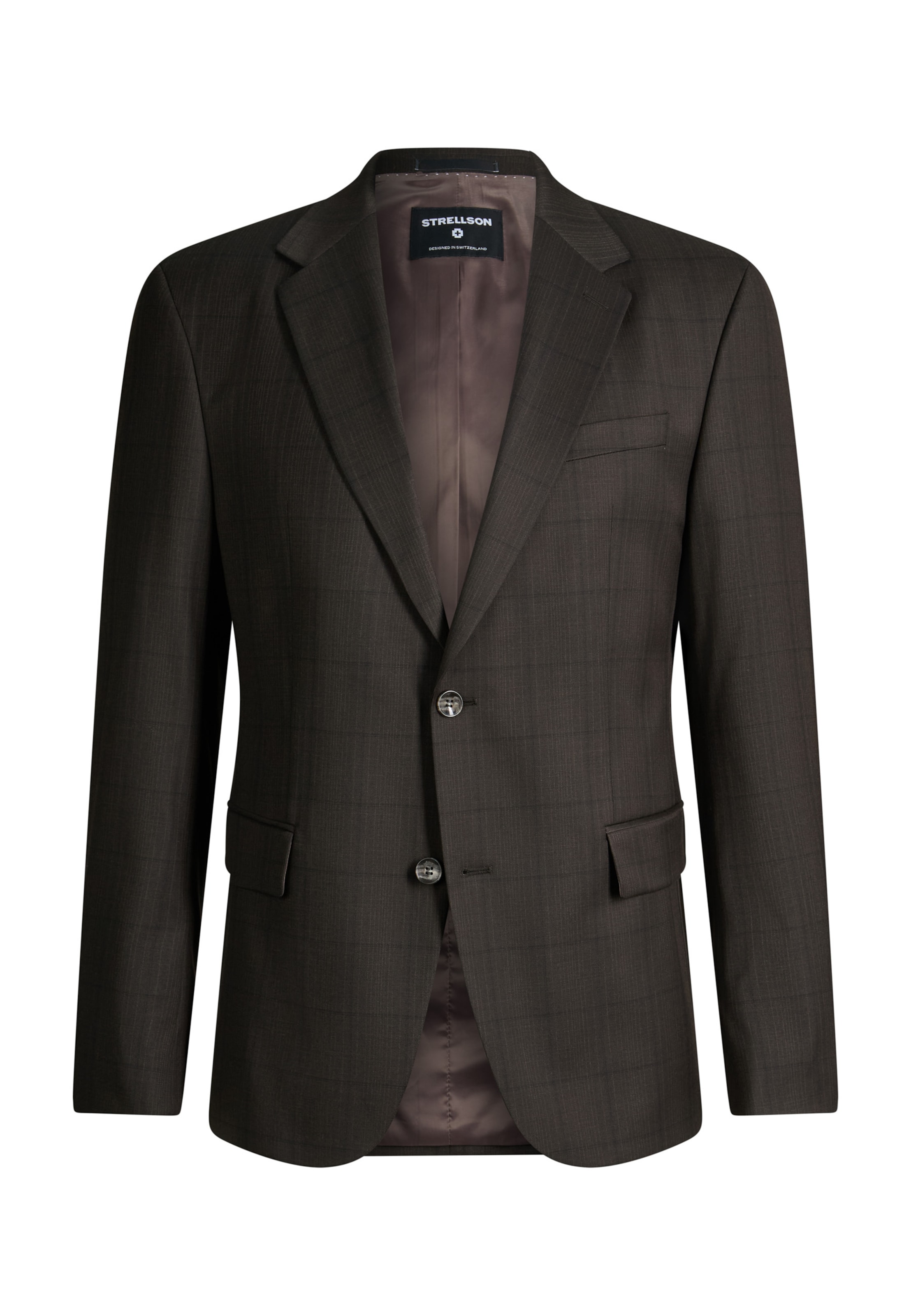 STRELLSON Slim fit Colbert in Bruin