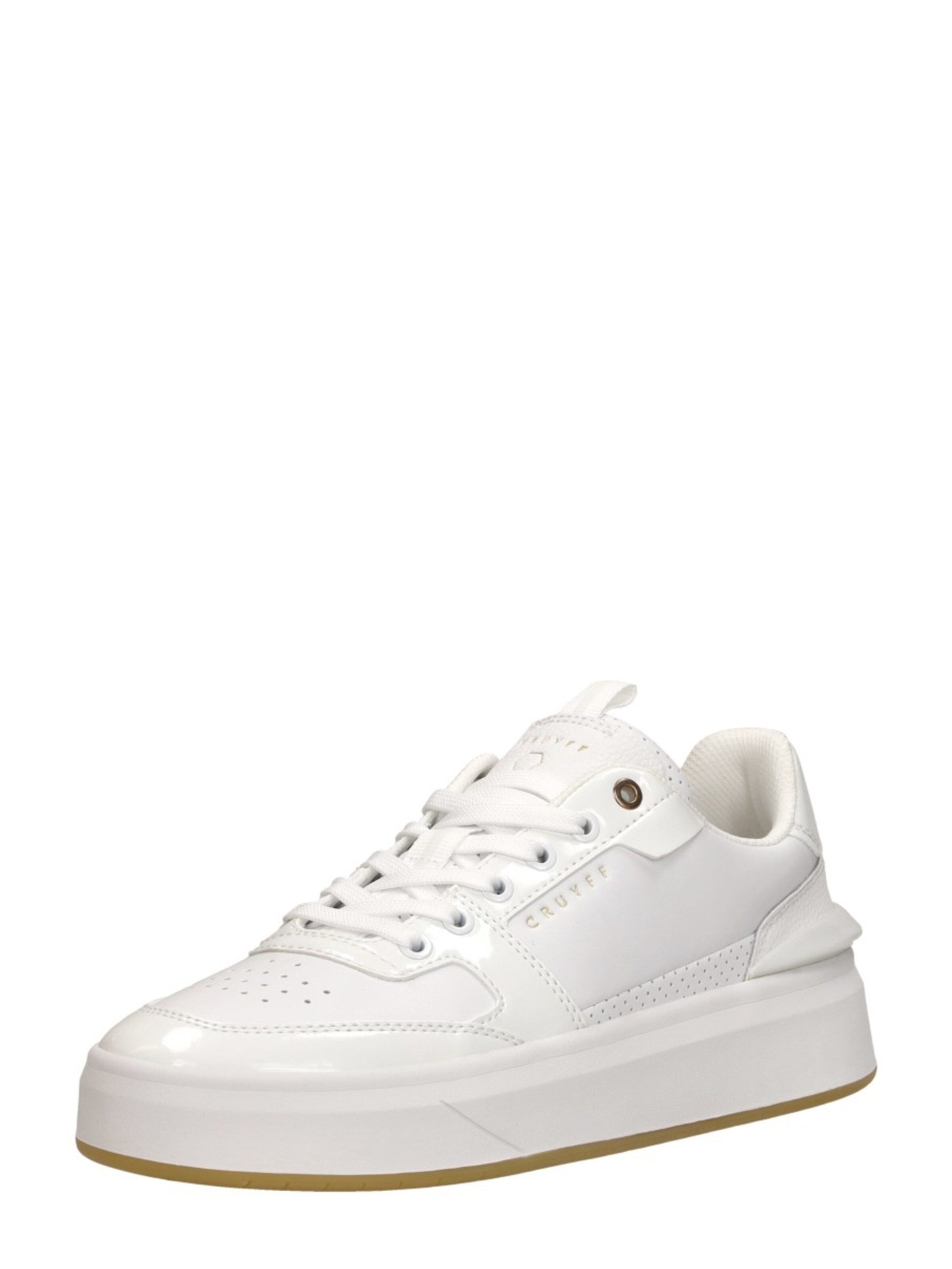 Baskets basses 'Endorsed Tennis' Cruyff en blanc : devant