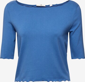 EDC BY ESPRIT Shirt in Blauw: voorkant