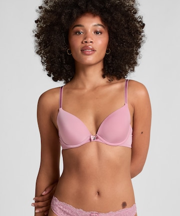 Soutien-gorge Hunkemöller en rose : devant