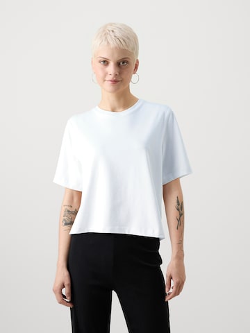 Only Petite - Camiseta 'ONLLINA' en blanco: frente