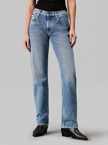 Calvin Klein Jeans Regular Jeans in Blau: Vorderseite