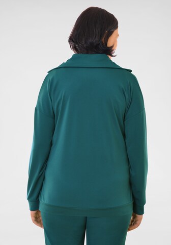 Navigazione Sweat jacket in Blue