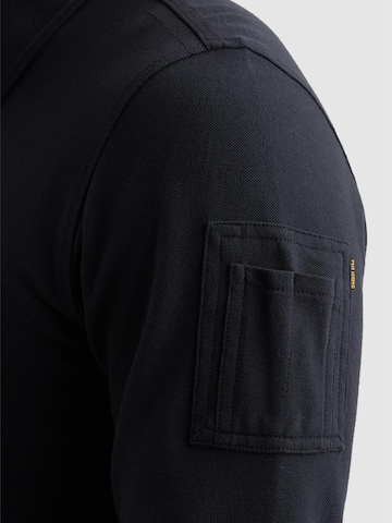 PME Legend Tröja 'American Classic polo with long sleeves' i blå