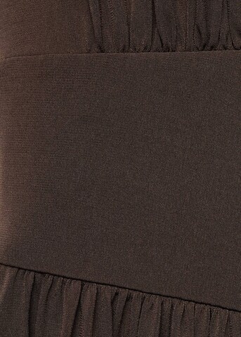 MANGO Kleid 'Dino' in Braun