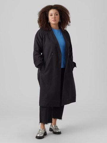 Vero Moda Curve Between-Seasons Coat in Black