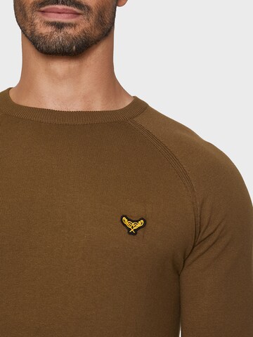Threadbare Sweater 'Maned' in Brown
