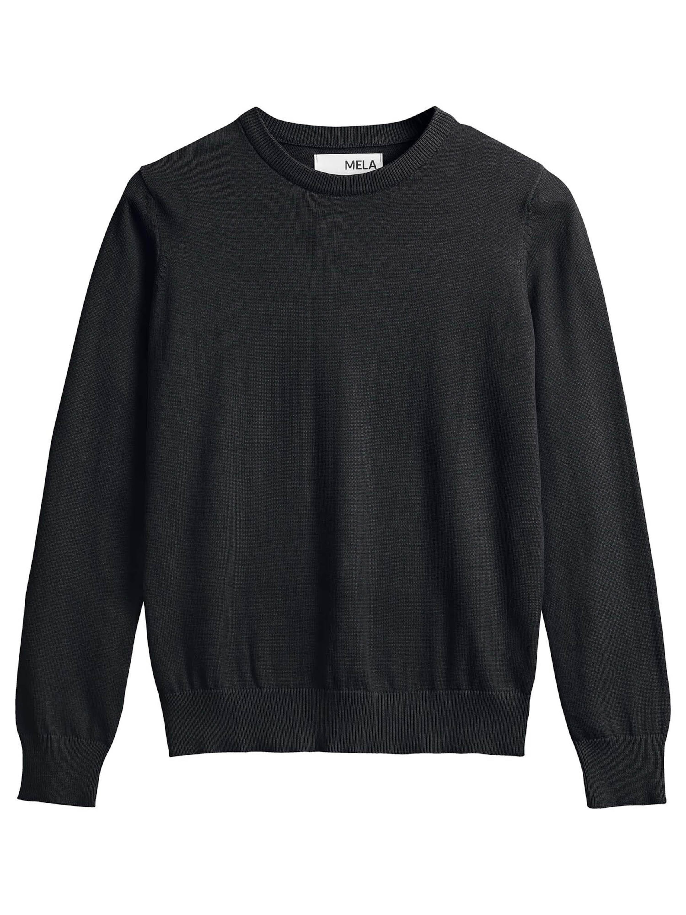 melns MELA Džemperis 'DHANA': no priekšpuses