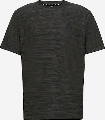 ADIDAS PERFORMANCE - Camiseta funcional 'Essentials' en gris: frente