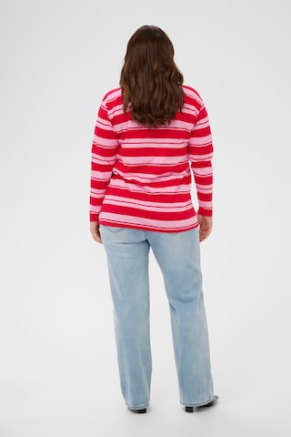 KAFFE CURVE Shirt 'Winni' in Rot
