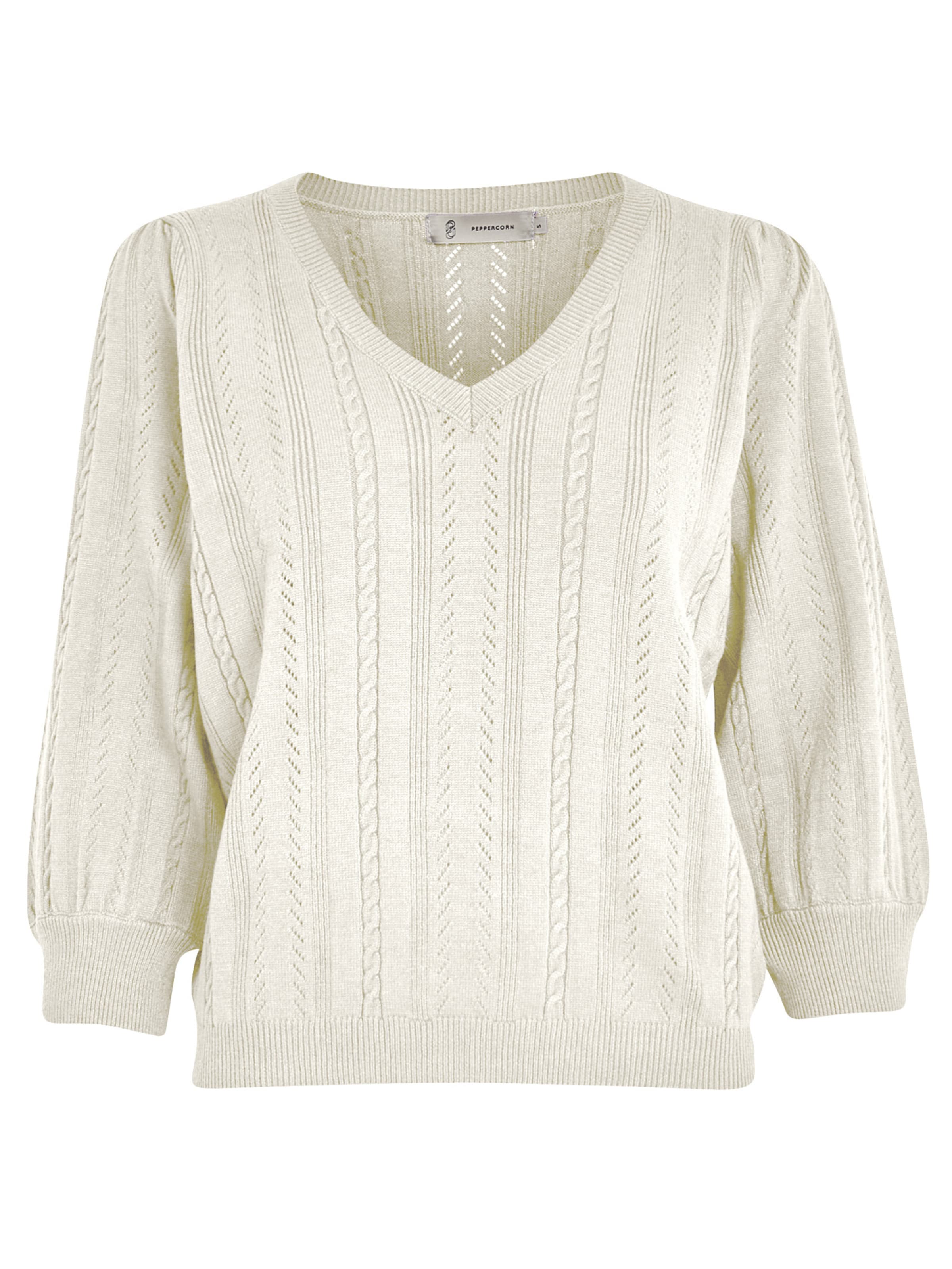 Peppercorn Pullover 'Rosalia' in Weiß