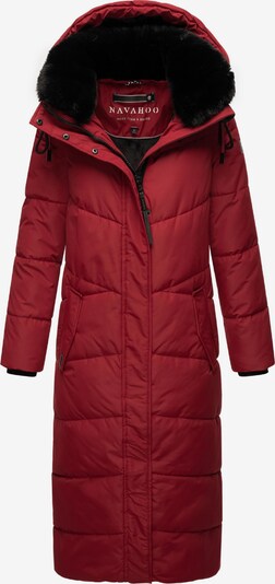 NAVAHOO Winter coat 'Hingucker XIV' in Ruby red / Black, Item view
