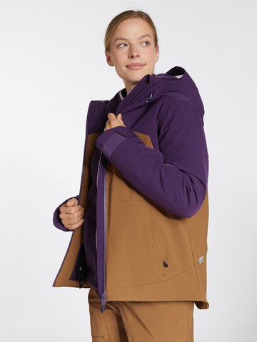 ZIENER Athletic Jacket 'TAYARA' in Brown