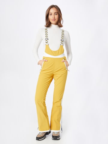 ROXY Štandardný strih Outdoorové nohavice - Žltá: predná strana
