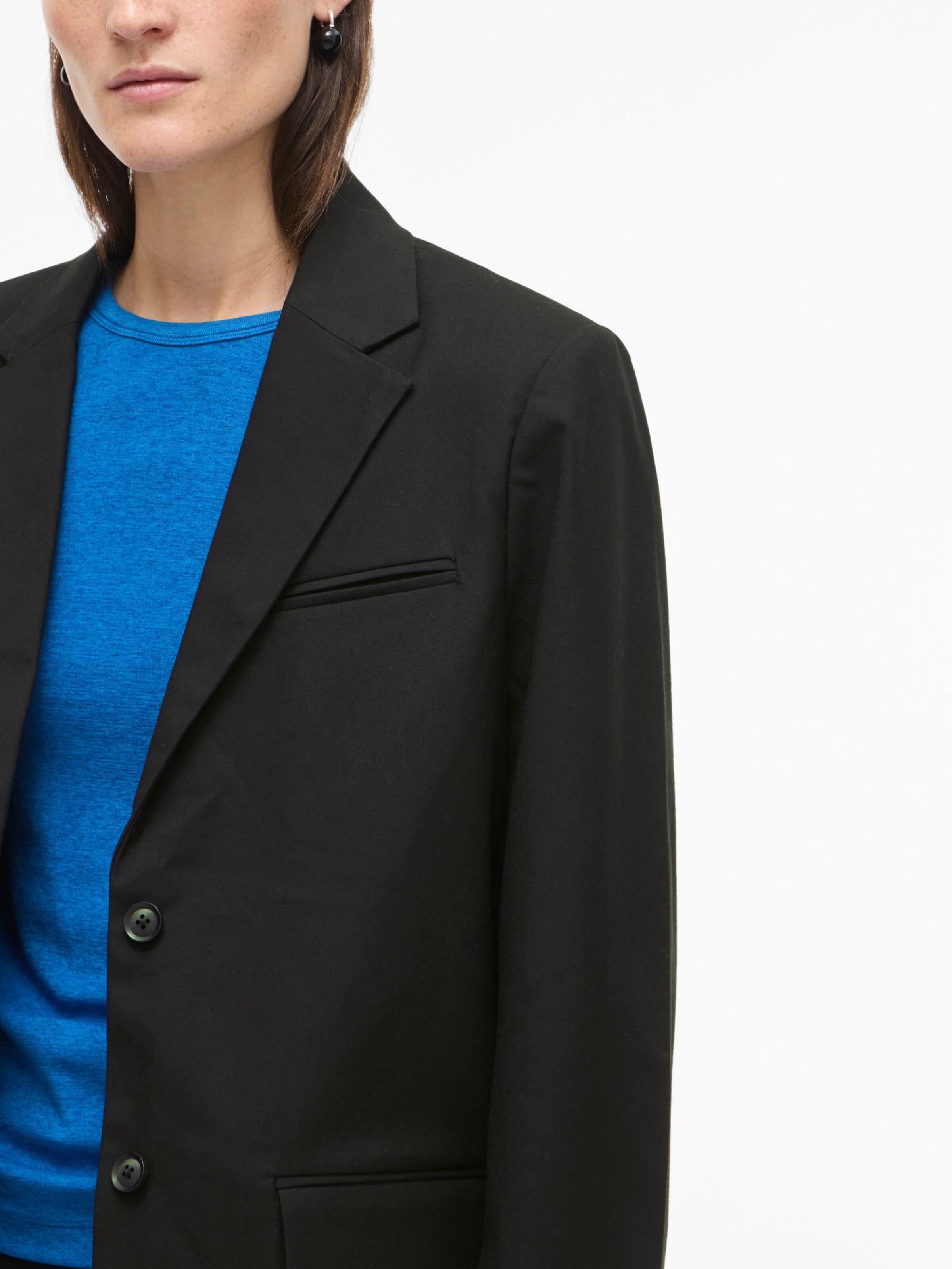 Blazer ROUGE EDIT en noir