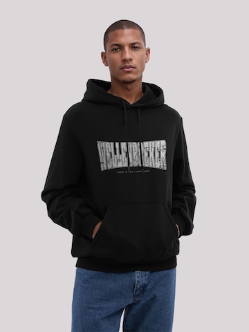 Pull-over 'Knut & Jan Hamburg Wellenbreker Norden' F4NT4STIC en noir : devant