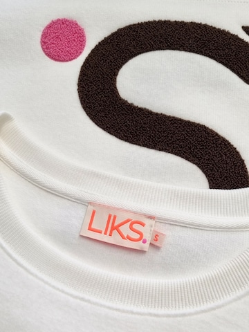LIKS. Munich Sweatshirt in White