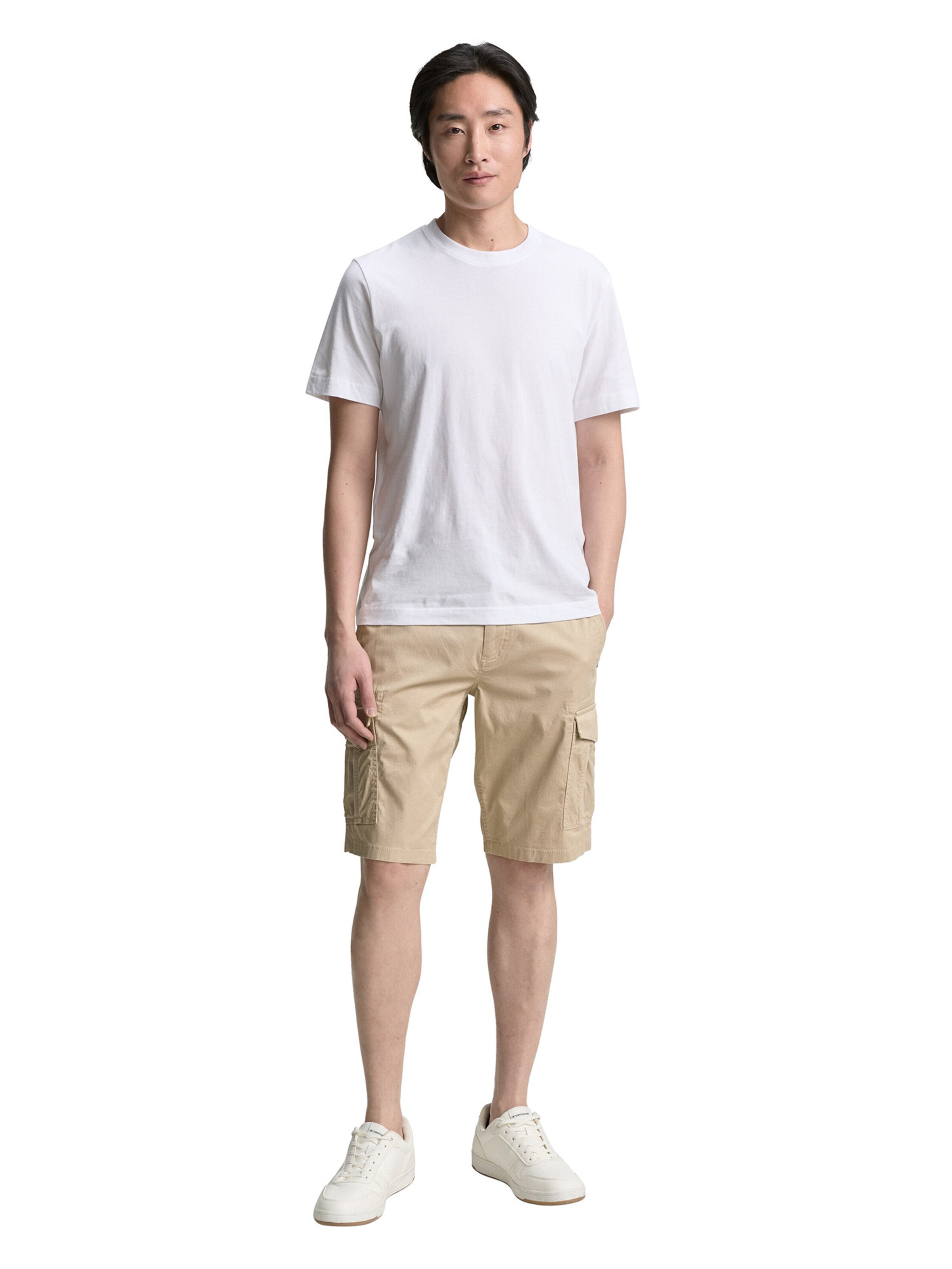 TOM TAILOR Regular Cargobyxa i beige