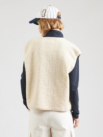 Gilet 'PCKATTY' PIECES en beige