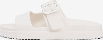 Mule TOMMY HILFIGER en beige : devant